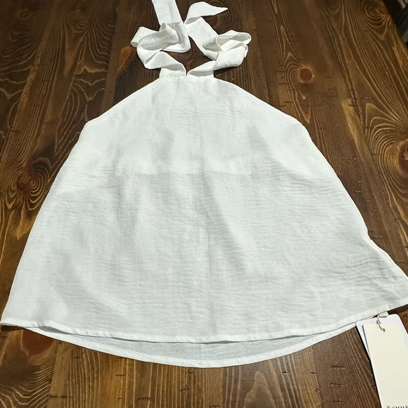 NWT Commense White Halter Top Size M beach fairycore - Picture 1 of 4